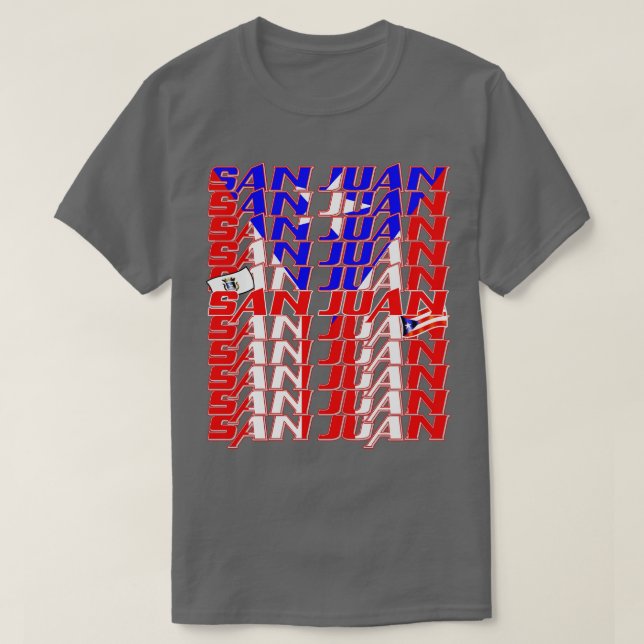 San Juan Cascade Text 2 T-Shirt (Design vorne)