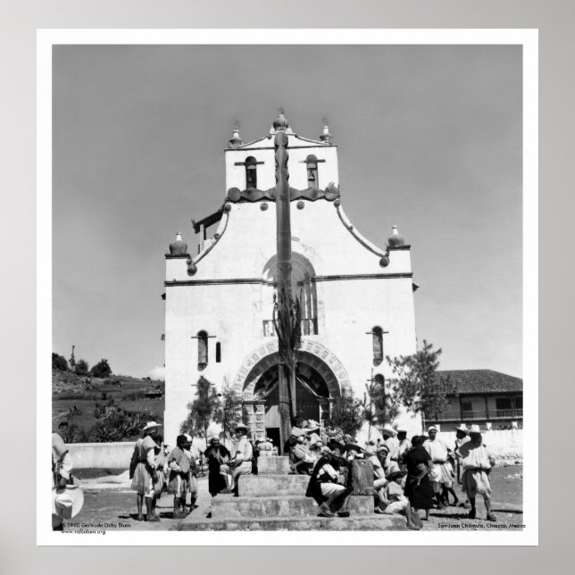San Juan Chamula, Chiapas, Mexiko Poster (Vorne)