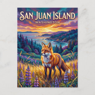 San Juan Island National Historical Park USA Postkarte