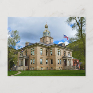 San Juan Landkreis Courthouse, Silverton, Colorado Postkarte