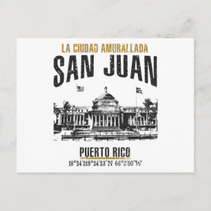San Juan Postkarte