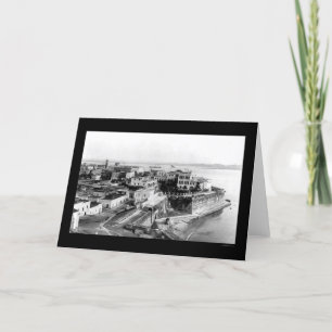 San Juan, Puerto Rico 1905 Karte