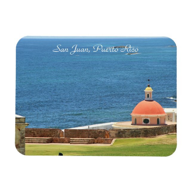 San Juan, Puerto Rico, Fotos, Karibik Magnet (Horizontal)