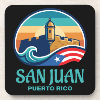 San Juan Puerto Rico Getränkeuntersetzer