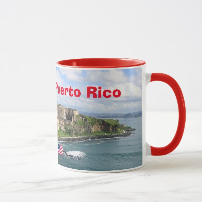 San Juan Puerto Rico Panoramische Tasse (Rechts)