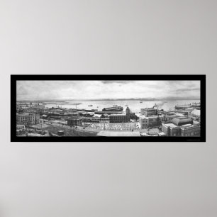 San Juan Puerto Rico Photo 1927 Poster