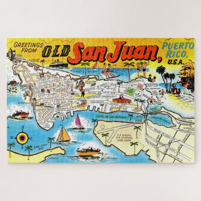 San Juan Puerto Rico Puzzle (Horizontal)