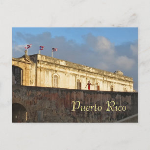 San Juan, Puerto Rico Souvenir Postcard Postkarte