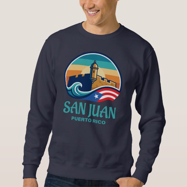 San Juan Puerto Rico Sweatshirt (Vorderseite)