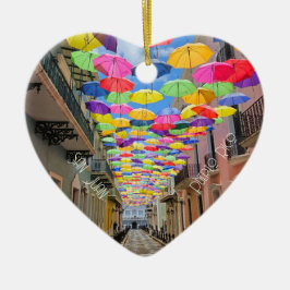 San Juan Puerto Rico Weihnachtsfeier Keramik Ornament