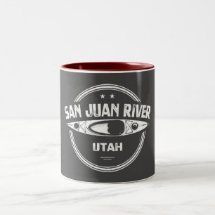 San Juan River, Utah Zweifarbige Tasse