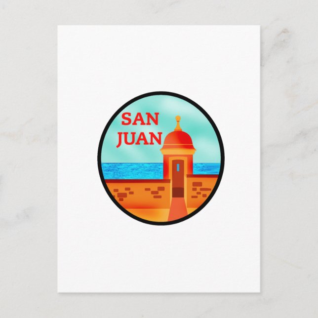 SAN JUAN SCHAUTIFUL POSTKARTE (Vorderseite)