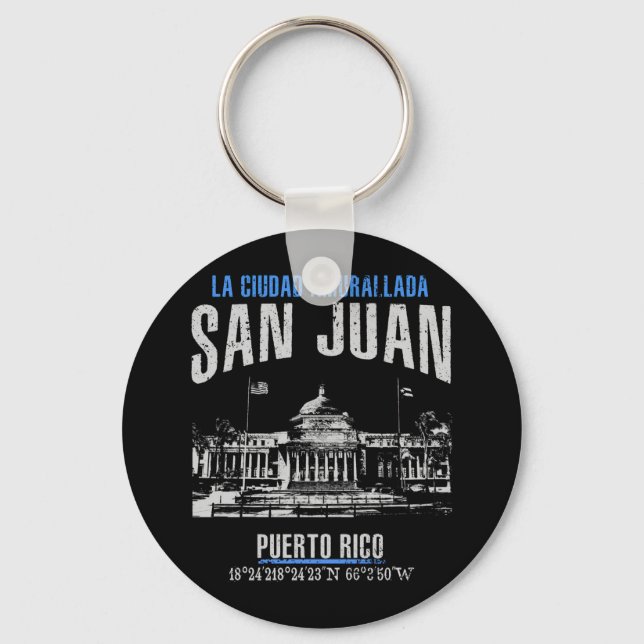 San Juan Schlüsselanhänger (Vorderseite)