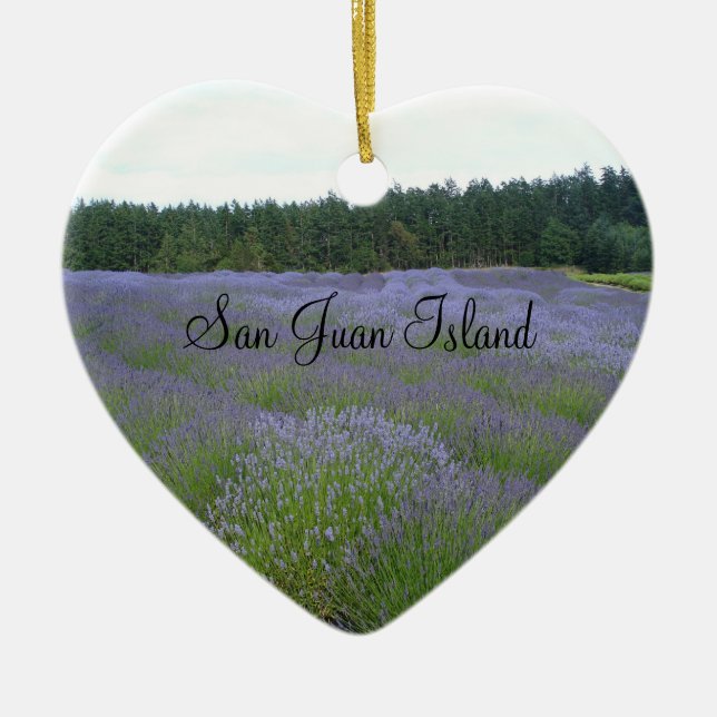 San- Juaninsel Keramik Ornament (Vorne)