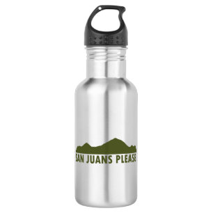 San Juans Bitte Edelstahlflasche