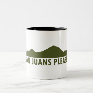 San Juans Bitte Zweifarbige Tasse