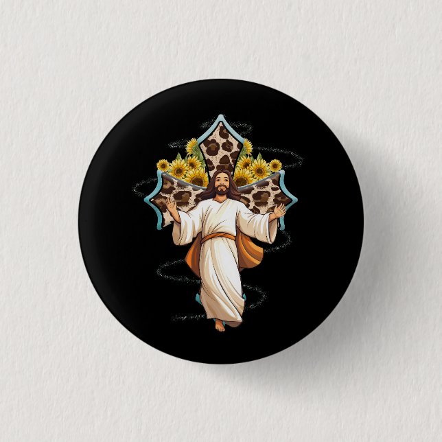 San Judas Jude Der Apostel Jude Thaddeus Jesus Button (Vorderseite)