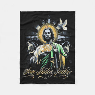 San Judas Tadeo Religiöse Kunst Katholische Heilig Fleecedecke