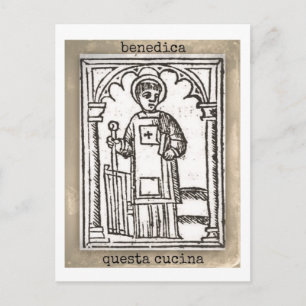 San Lorenzo, Bless this Kitchen Postkarte