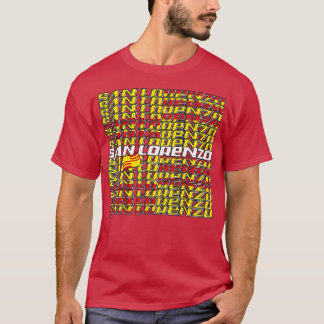 San Lorenzo Cascade Text 3 T-Shirt