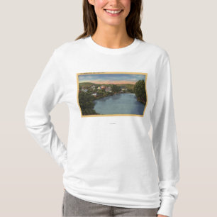 San Lorenzo River Ansicht der Stadt T-Shirt