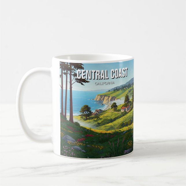 San Luis Obispo California Kaffeetasse (Links)