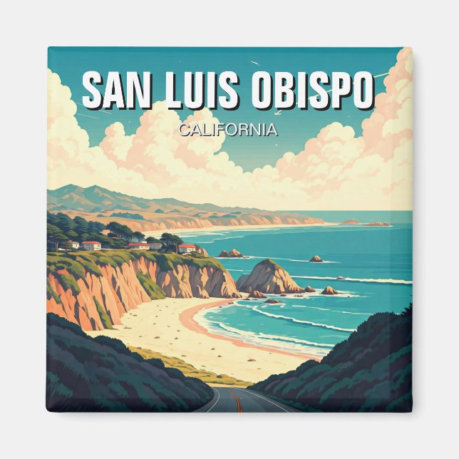 San Luis Obispo California Magnet (Vorne)