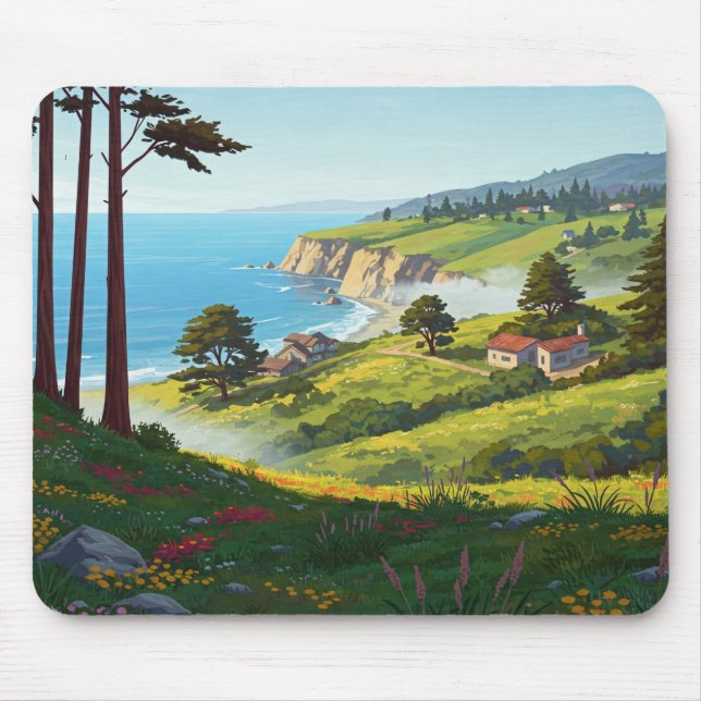 San Luis Obispo California Mousepad (Vorne)