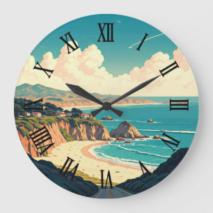 San Luis Obispo Kalifornien Central Coast Große Wanduhr