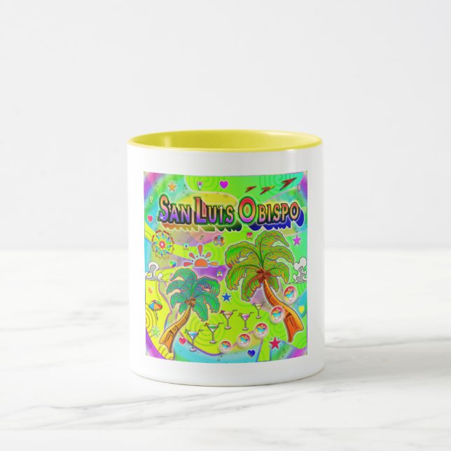 San Luis Obispo Mind Focus Tasse (Zentrum)