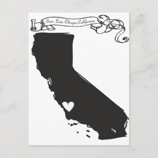 San Luis Obispo Postkarte