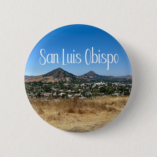 San Luis Obispo Terrace Hill Photography Button (Vorderseite)
