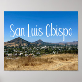 San Luis Obispo Terrace Hill Photography Poster