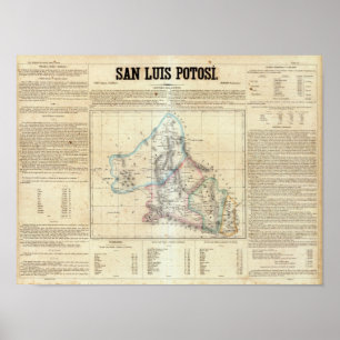 San Luis Potosi, Mexiko 2 Poster