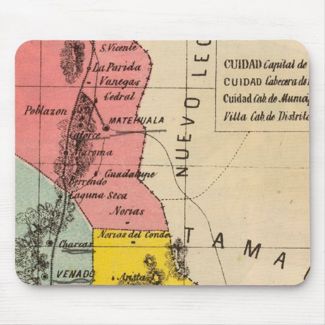 San Luis Potosi, Mexiko Mousepad (Vorne)