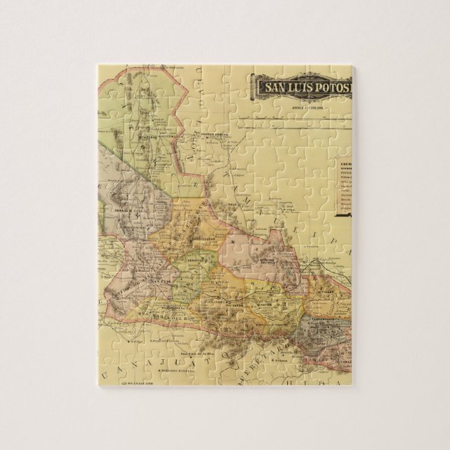 San Luis Potosi Puzzle (Vertikal)