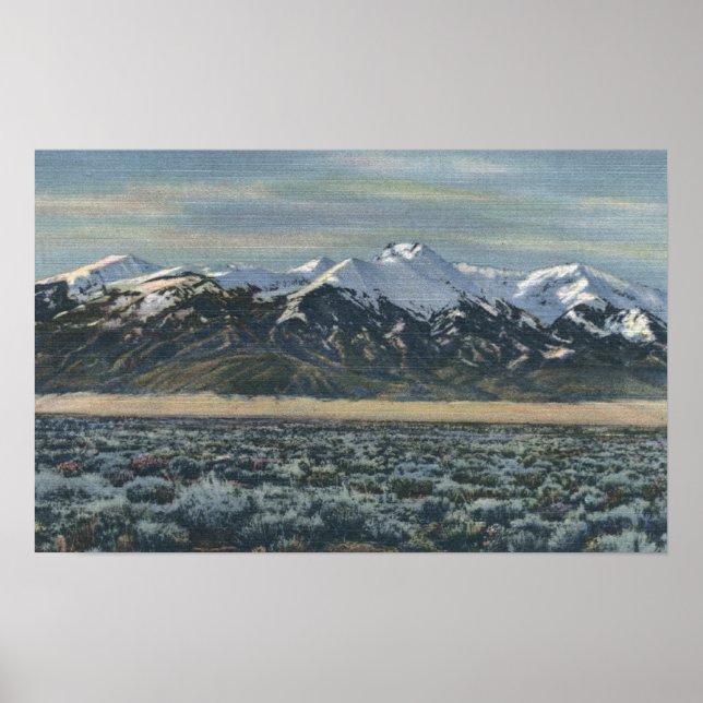 San Luis Valley, Colorado Poster (Vorne)