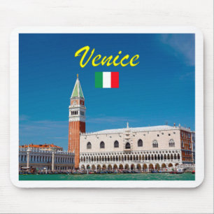San Marco Campanile Venedig Italien - Pro Foto Mousepad