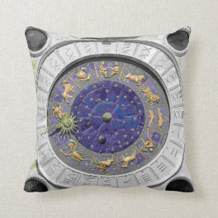 San Marco Clocktower 's-Tierkreis Kissen