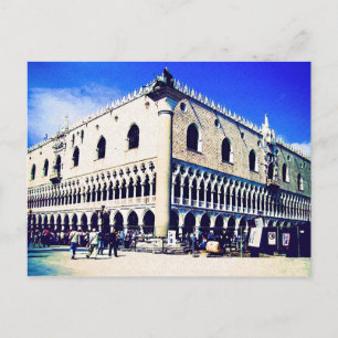 San Marco Platz, Postkarte von Venedig