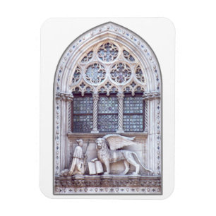 San Marco Winged Lion Window Magnet