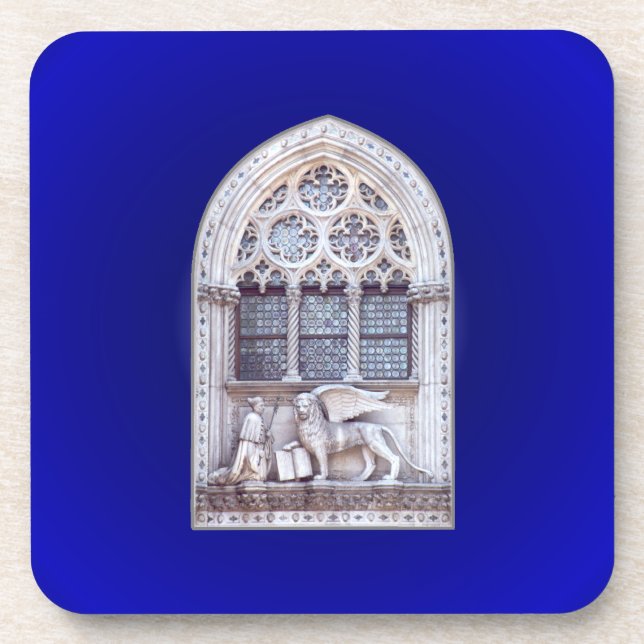 San Marco Winged Lion Window Untersetzer (Vorderseite)