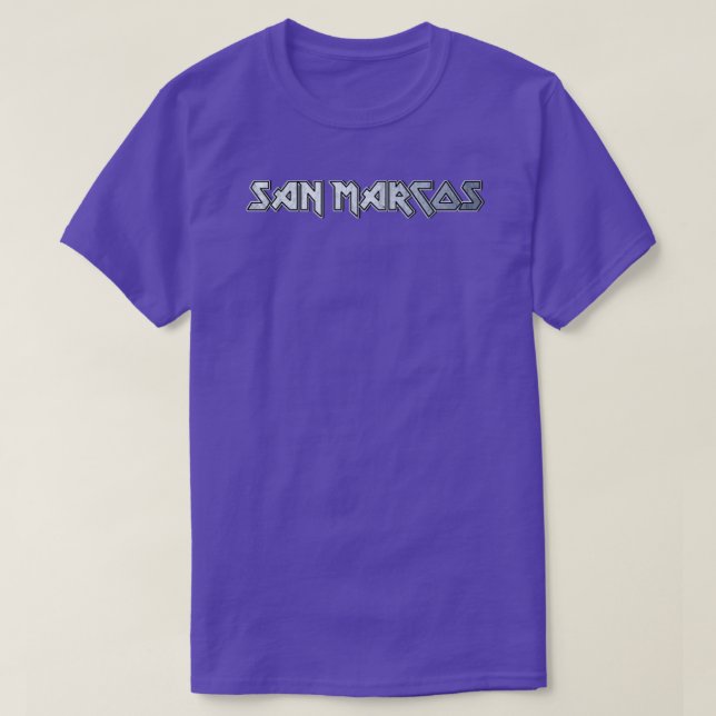 San Marcos CA T-Shirt (Design vorne)