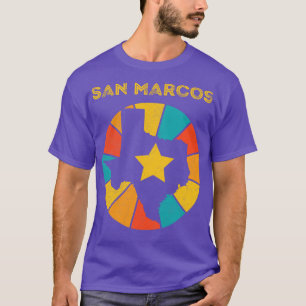 San Marcos Texas Vintag Distressed Souvenir 1 T-Shirt