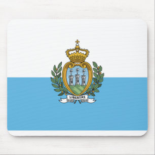 San Marein - San Marino Flag Mousepad