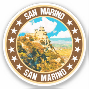San Marino Aufkleber