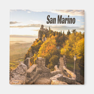 San Marino Europa Drei Türme Magnet