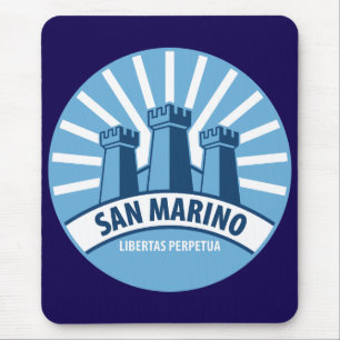 San Marino Libertas Perpetua Mousepad