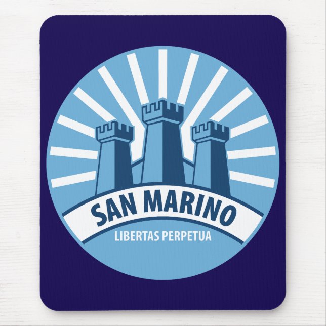 San Marino Libertas Perpetua Mousepad (Vorne)