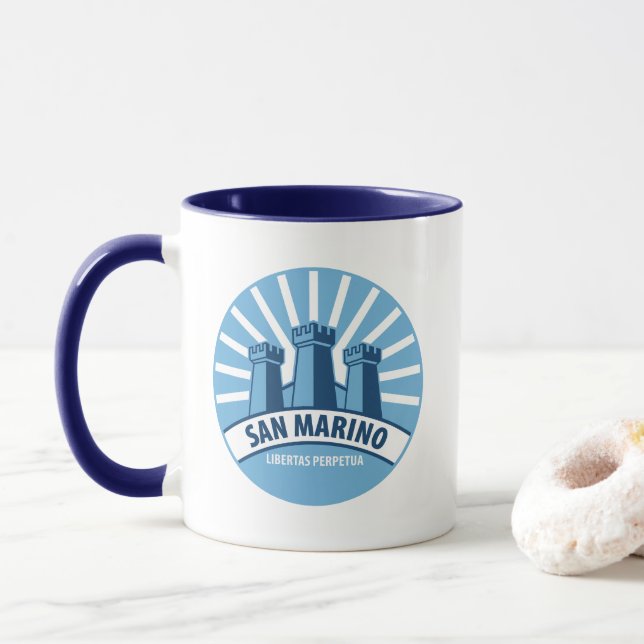San Marino Libertas Perpetua Tasse (Mit Donut)